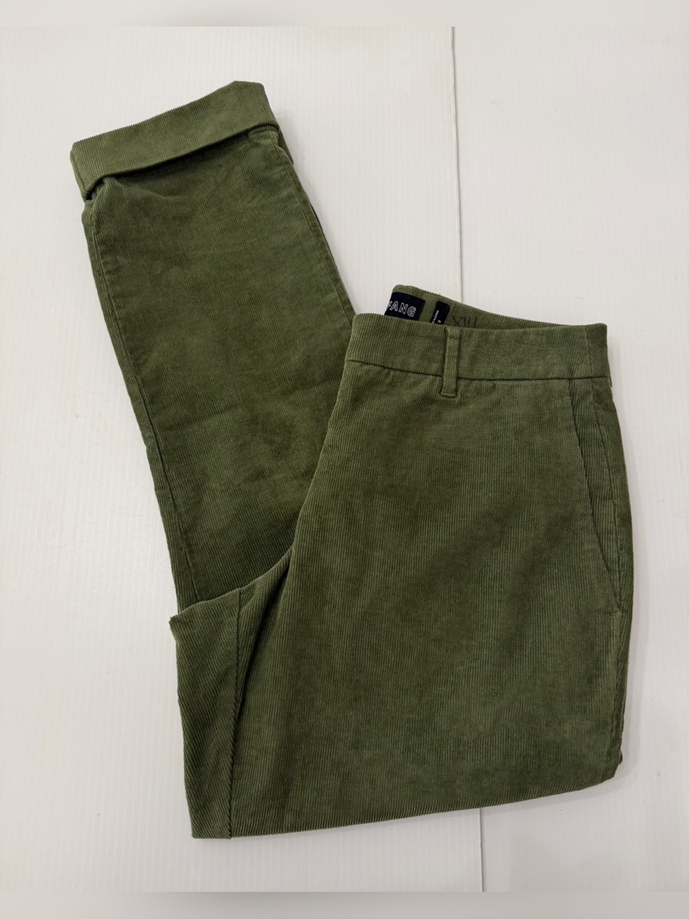 Wildfang Green The Essential Corduroy Trouser Size 2